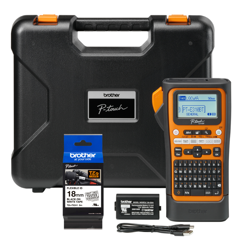 Rotuladora Electrónica Portátil Profesional Brother PTE310BTVP Ptouch Bluetooth. - Imagen 3
