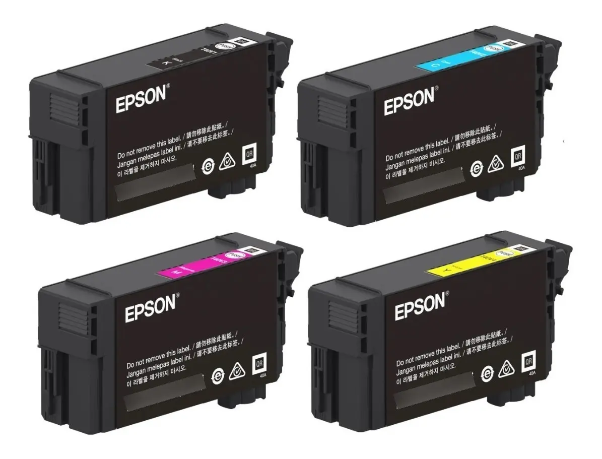 Pack Tinta Epson UltraChrome XD2 T40W Alta Capacidad - Imagen 2